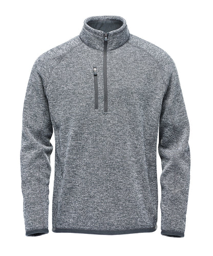 Tryck din logga på Fleece från Stormtech - Anpassa Avalante -zip fleece i färgen Ljunggrå för företag, föreningar och privatpersoner