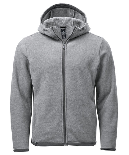 Tryck din logga på Hoodies från Stormtech - Anpassa Medusa fleece huvtröja i färgen Mellangrå för företag, föreningar och privatpersoner