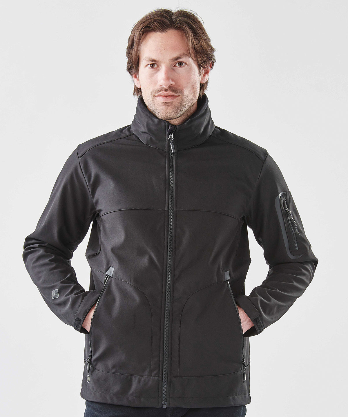 Tryck din logga på Softshelljackor från Stormtech - Anpassa Kryssning softshell i färgen för företag, föreningar och privatpersoner