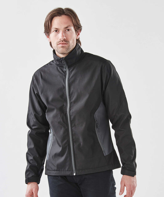 Tryck din logga på Softshelljackor från Stormtech - Anpassa Pulse softshell i färgen för företag, föreningar och privatpersoner