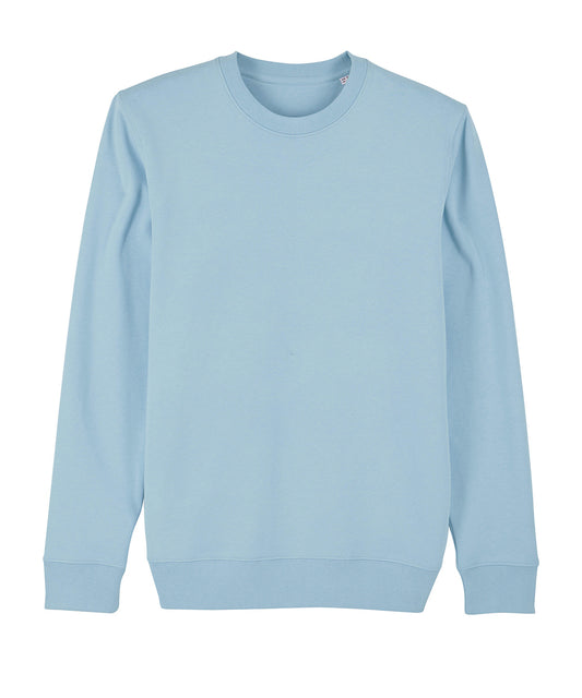 Tryck din logga på Sweatshirts från Stanley/Stella - Anpassa Stanley Stella - Unisex Changer Sweatshirt/Rund hals i färgen Himmelblå för företag, föreningar och privatpersoner