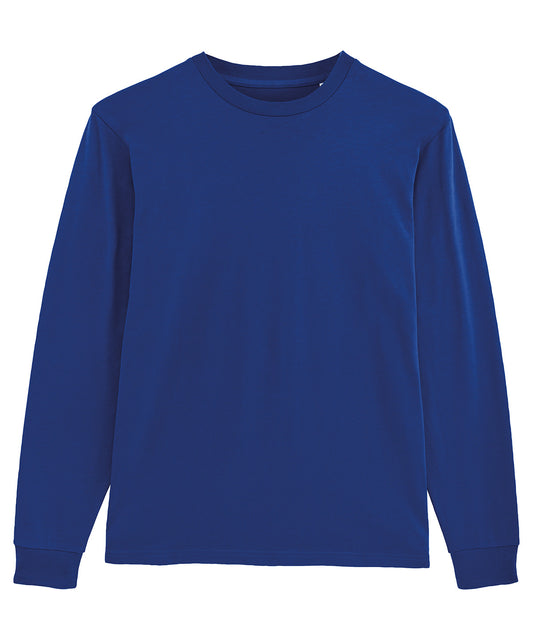 Tryck din logga på T-shirts från Stanley/Stella - Anpassa Shifts Dry Långärmad T-shirt – Unisex i färgen Royal för företag, föreningar och privatpersoner