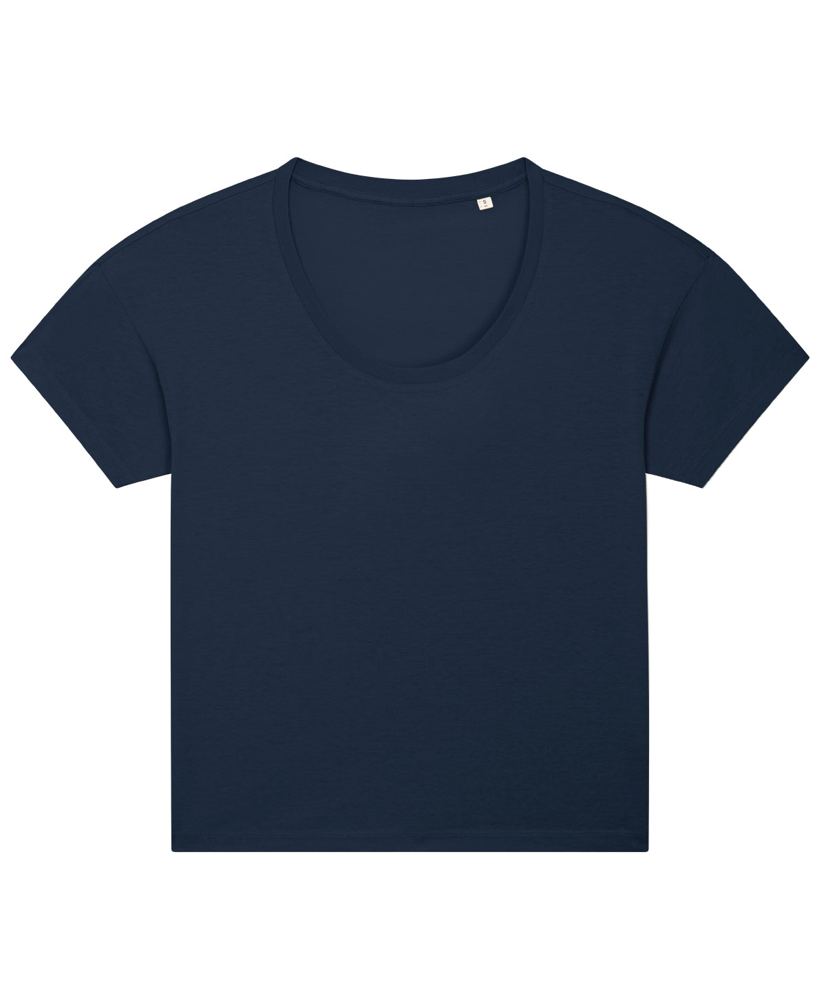 Tryck din logga på T-shirts från Stanley/Stella - Anpassa Stella Chiller T-shirt – Dam i färgen Marinblå för företag, föreningar och privatpersoner