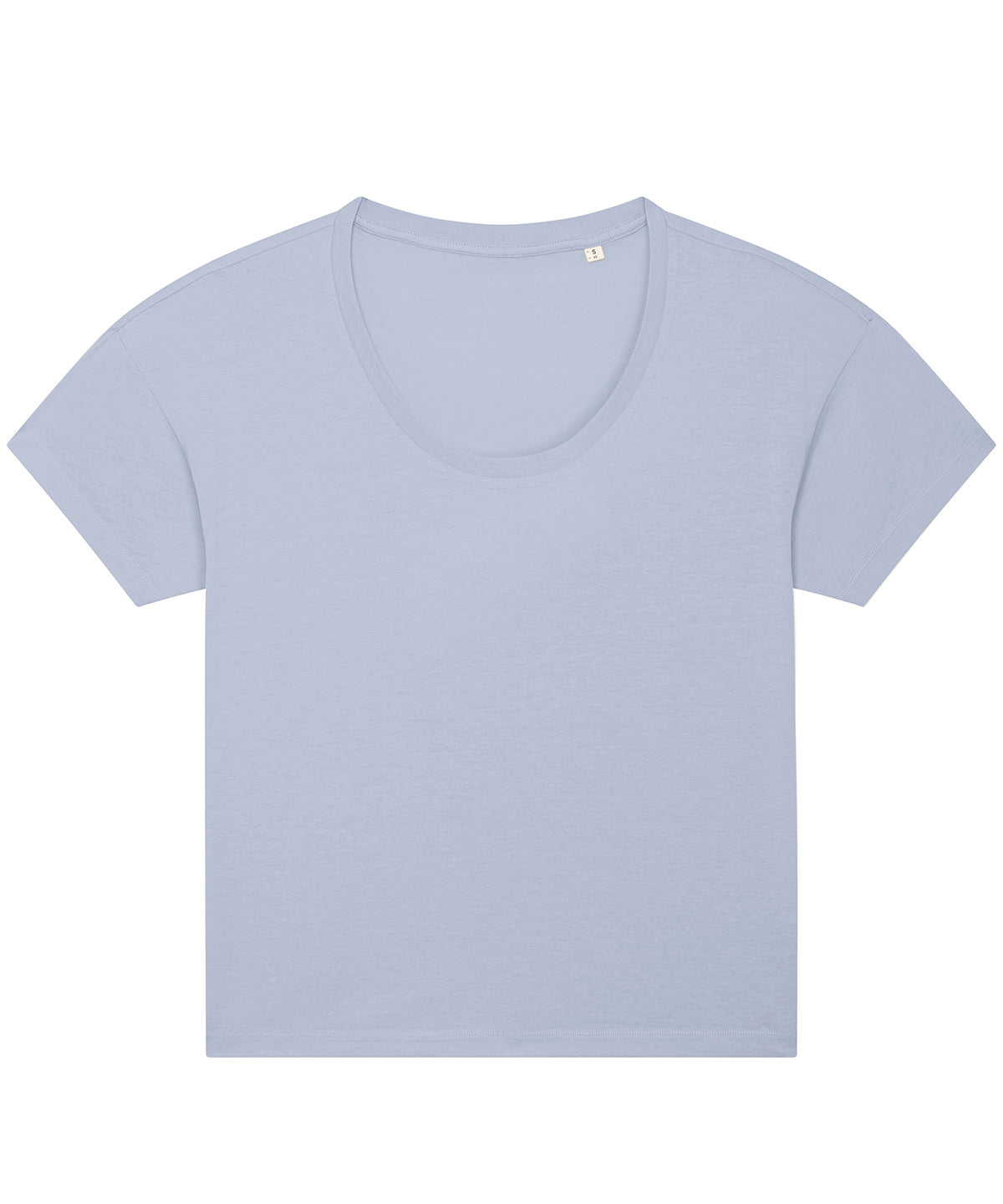 Tryck din logga på T-shirts från Stanley/Stella - Anpassa Stella Chiller T-shirt – Dam i färgen Ljusblå för företag, föreningar och privatpersoner