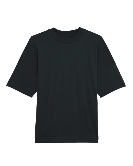 Tryck din logga på T-shirts från Stanley/Stella - Anpassa Blaster T-shirt – Unisex i färgen Svart för företag, föreningar och privatpersoner