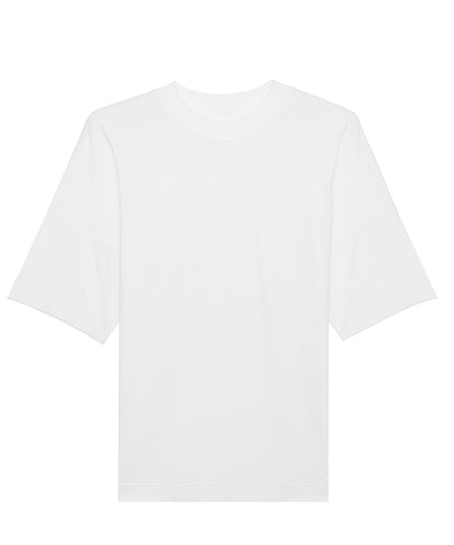 Tryck din logga på T-shirts från Stanley/Stella - Anpassa Blaster T-shirt – Unisex i färgen Vit för företag, föreningar och privatpersoner