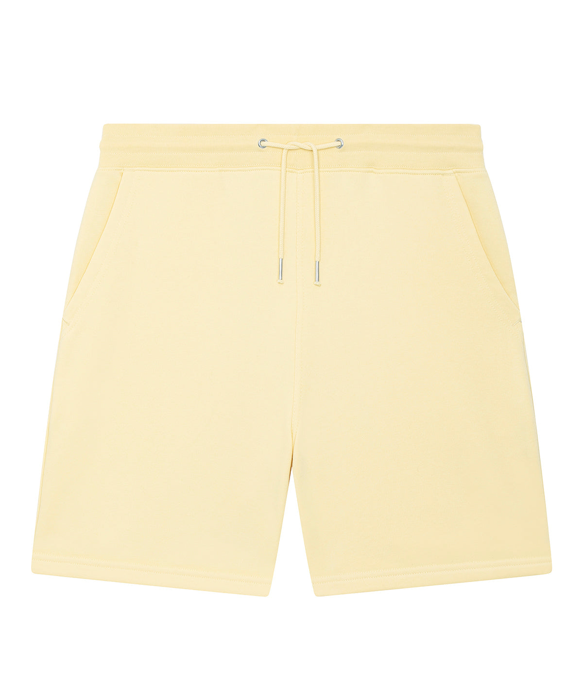 Tryck din logga på Shorts från Stanley/Stella - Anpassa Trainer unisex shorts i frotté i färgen Ljusgul för företag, föreningar och privatpersoner
