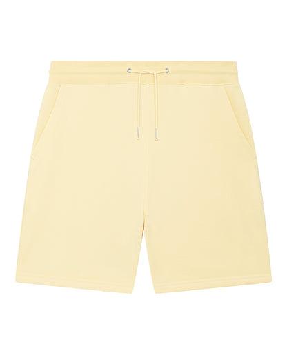 Tryck din logga på Shorts från Stanley/Stella - Anpassa Trainer unisex shorts i frotté i färgen Ljusgul för företag, föreningar och privatpersoner