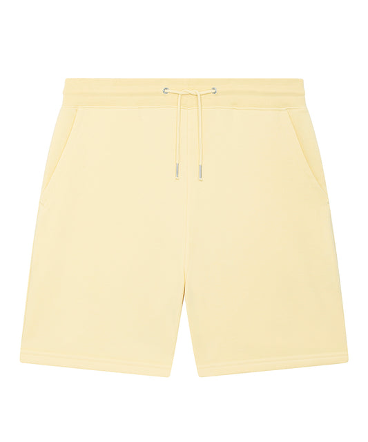 Tryck din logga på Shorts från Stanley/Stella - Anpassa Trainer unisex shorts i frotté i färgen Ljusgul för företag, föreningar och privatpersoner