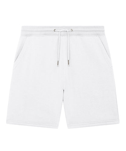 Tryck din logga på Shorts från Stanley/Stella - Anpassa Trainer unisex shorts i frotté i färgen Vit för företag, föreningar och privatpersoner