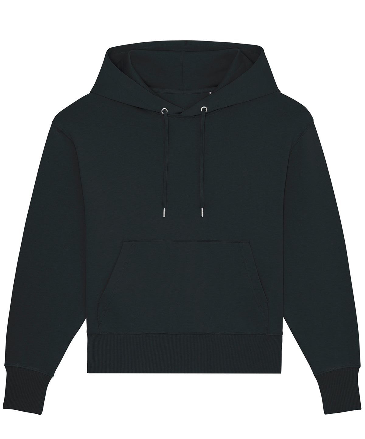 Tryck din logga på Hoodies från Stanley/Stella - Anpassa Stanley Stella - Slammer Oversized Sweatshirt i färgen Svart för företag, föreningar och privatpersoner