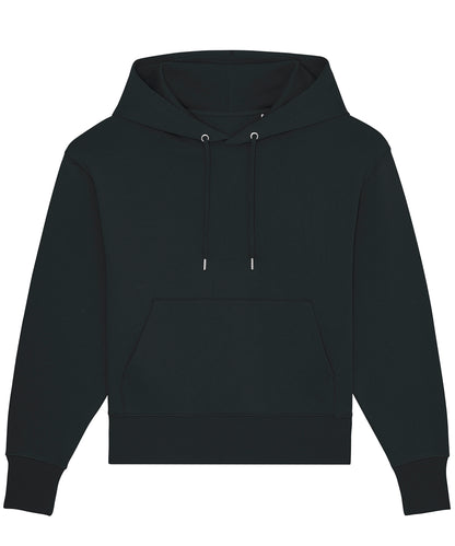 Tryck din logga på Hoodies från Stanley/Stella - Anpassa Stanley Stella - Slammer Oversized Sweatshirt i färgen Svart för företag, föreningar och privatpersoner