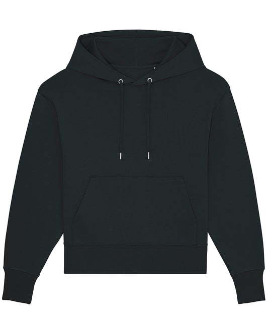 Tryck din logga på Hoodies från Stanley/Stella - Anpassa Stanley Stella - Slammer Oversized Sweatshirt i färgen Svart för företag, föreningar och privatpersoner