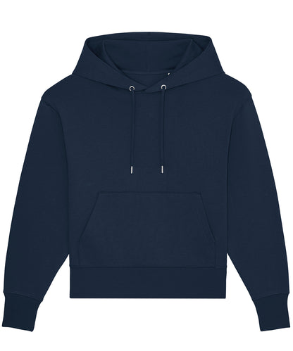 Tryck din logga på Hoodies från Stanley/Stella - Anpassa Stanley Stella - Slammer Oversized Sweatshirt i färgen Marinblå för företag, föreningar och privatpersoner