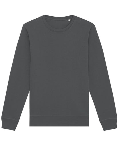 Tryck din logga på Sweatshirts från Stanley/Stella - Anpassa Stanley/Stella - Roller Unisex Sweatshirt i färgen Mörkgrå för företag, föreningar och privatpersoner
