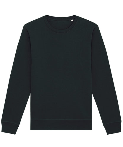 Tryck din logga på Sweatshirts från Stanley/Stella - Anpassa Stanley/Stella - Roller Unisex Sweatshirt i färgen Svart för företag, föreningar och privatpersoner