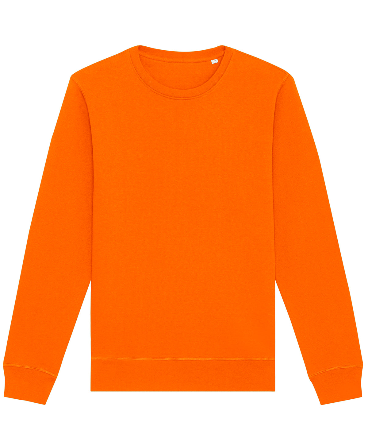 Tryck din logga på Sweatshirts från Stanley/Stella - Anpassa Stanley/Stella - Roller Unisex Sweatshirt i färgen Neon orange för företag, föreningar och privatpersoner