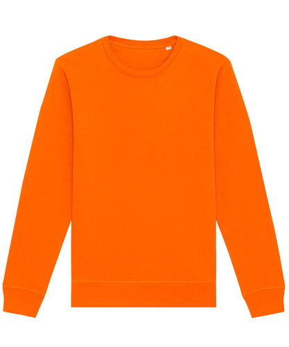 Tryck din logga på Sweatshirts från Stanley/Stella - Anpassa Stanley/Stella - Roller Unisex Sweatshirt i färgen Neon orange för företag, föreningar och privatpersoner
