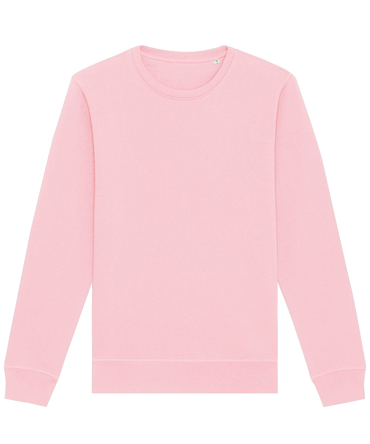 Tryck din logga på Sweatshirts från Stanley/Stella - Anpassa Stanley/Stella - Roller Unisex Sweatshirt i färgen Ljusrosa för företag, föreningar och privatpersoner