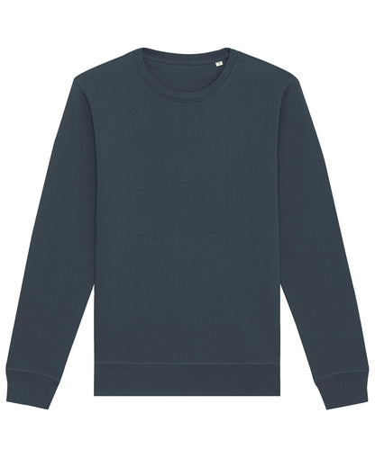 Tryck din logga på Sweatshirts från Stanley/Stella - Anpassa Stanley Stella - Roller Unisex Sweatshirt/Rund hals i färgen Mörkgrå för företag, föreningar och privatpersoner