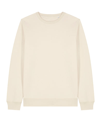 Tryck din logga på Sweatshirts från Stanley/Stella - Anpassa Stanley Stella - Roller Unisex Sweatshirt/Rund hals i färgen Naturligt för företag, föreningar och privatpersoner