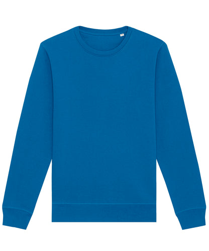 Tryck din logga på Sweatshirts från Stanley/Stella - Anpassa Stanley Stella - Roller Unisex Sweatshirt/Rund hals i färgen Royal för företag, föreningar och privatpersoner