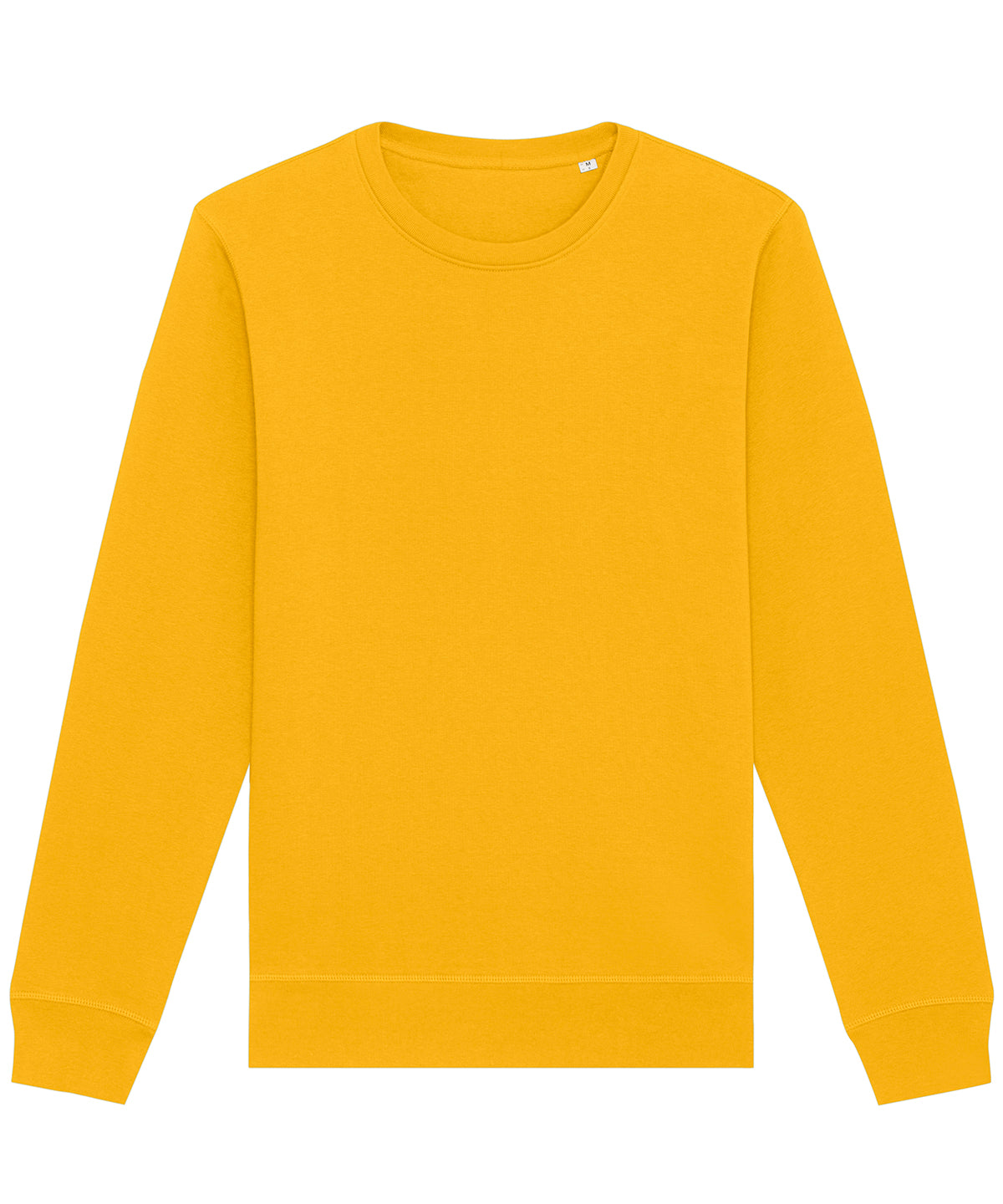Tryck din logga på Sweatshirts från Stanley/Stella - Anpassa Stanley Stella - Unisex Roller Sweatshirt med rund hals i färgen Mörkgul för företag, föreningar och privatpersoner