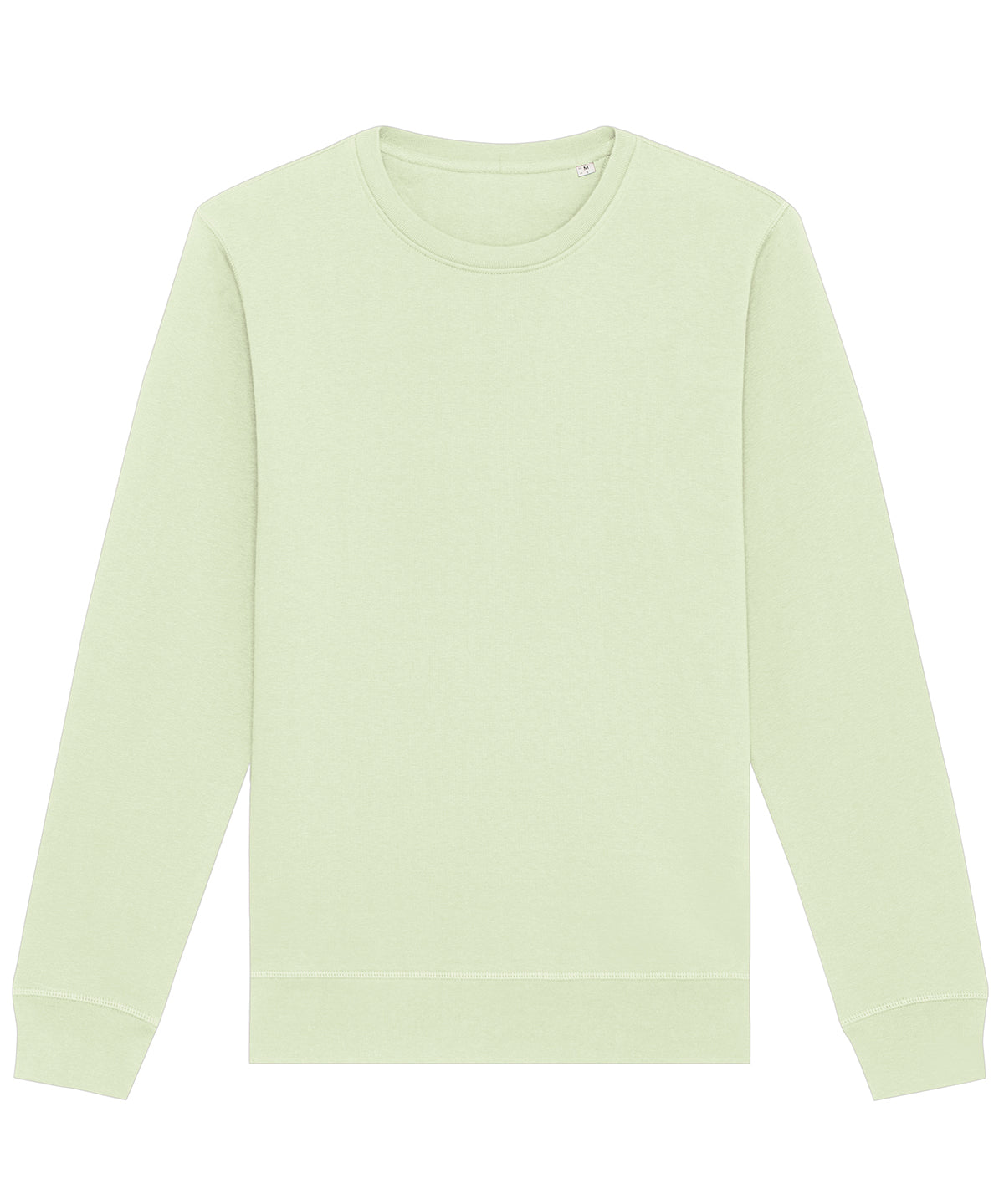 Tryck din logga på Sweatshirts från Stanley/Stella - Anpassa Stanley Stella - Unisex Roller Sweatshirt med rund hals i färgen Ljusgrön för företag, föreningar och privatpersoner