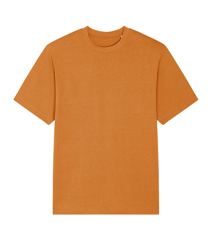 Tryck din logga på T-shirts från Stanley/Stella - Anpassa Freestyler Avslappnad Tung T-shirt – Unisex i färgen Guld för företag, föreningar och privatpersoner
