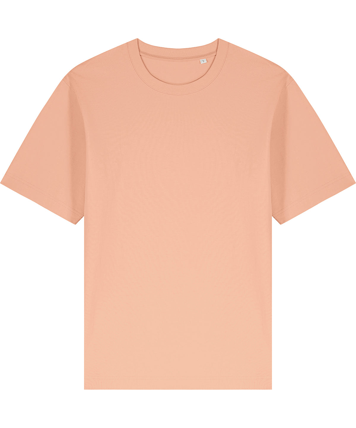 Tryck din logga på T-shirts från Stanley/Stella - Anpassa Freestyler Avslappnad Tung T-shirt – Unisex i färgen Ljus orange för företag, föreningar och privatpersoner
