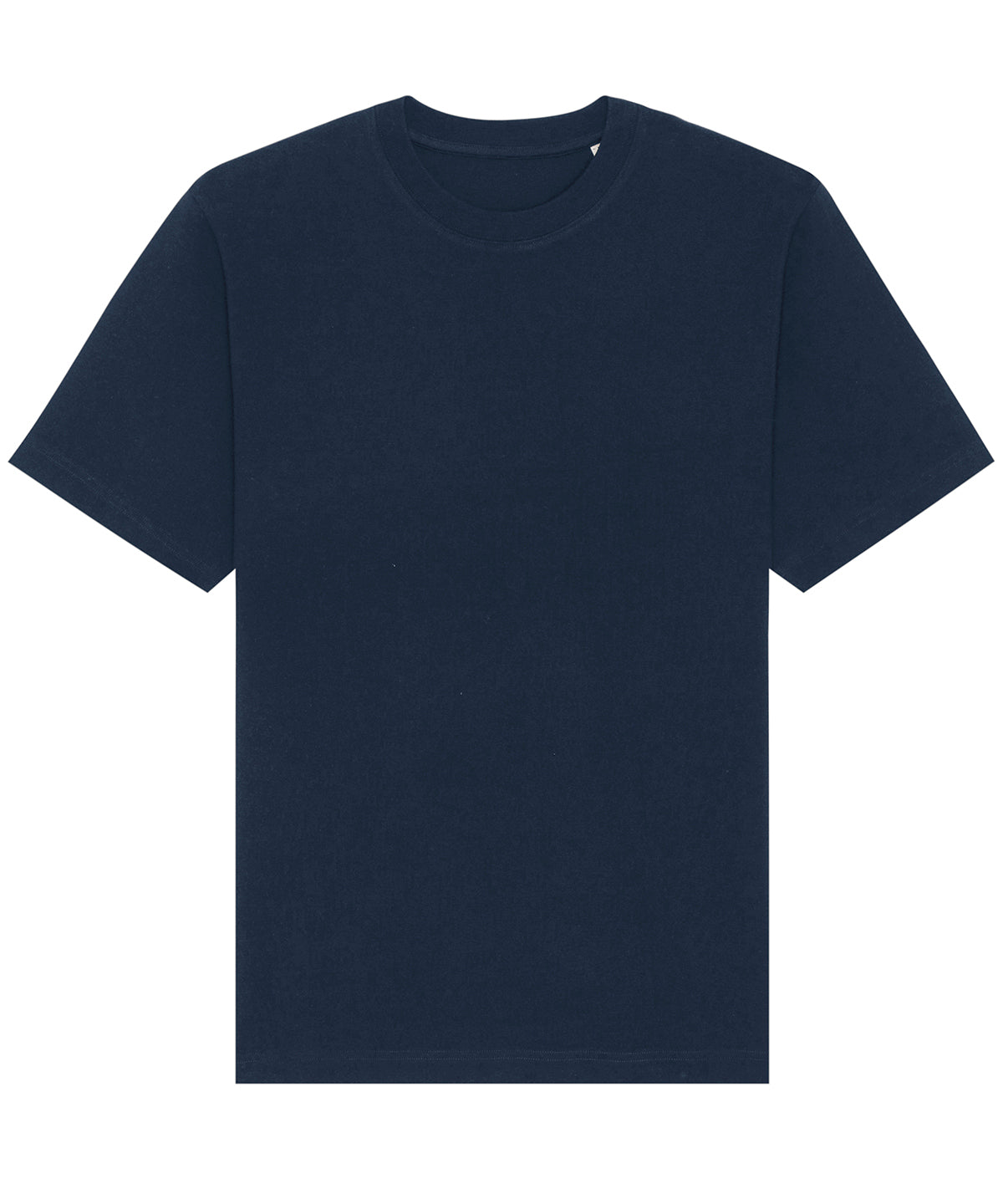 Tryck din logga på T-shirts från Stanley/Stella - Anpassa Freestyler Avslappnad Tung T-shirt – Unisex i färgen Marinblå för företag, föreningar och privatpersoner