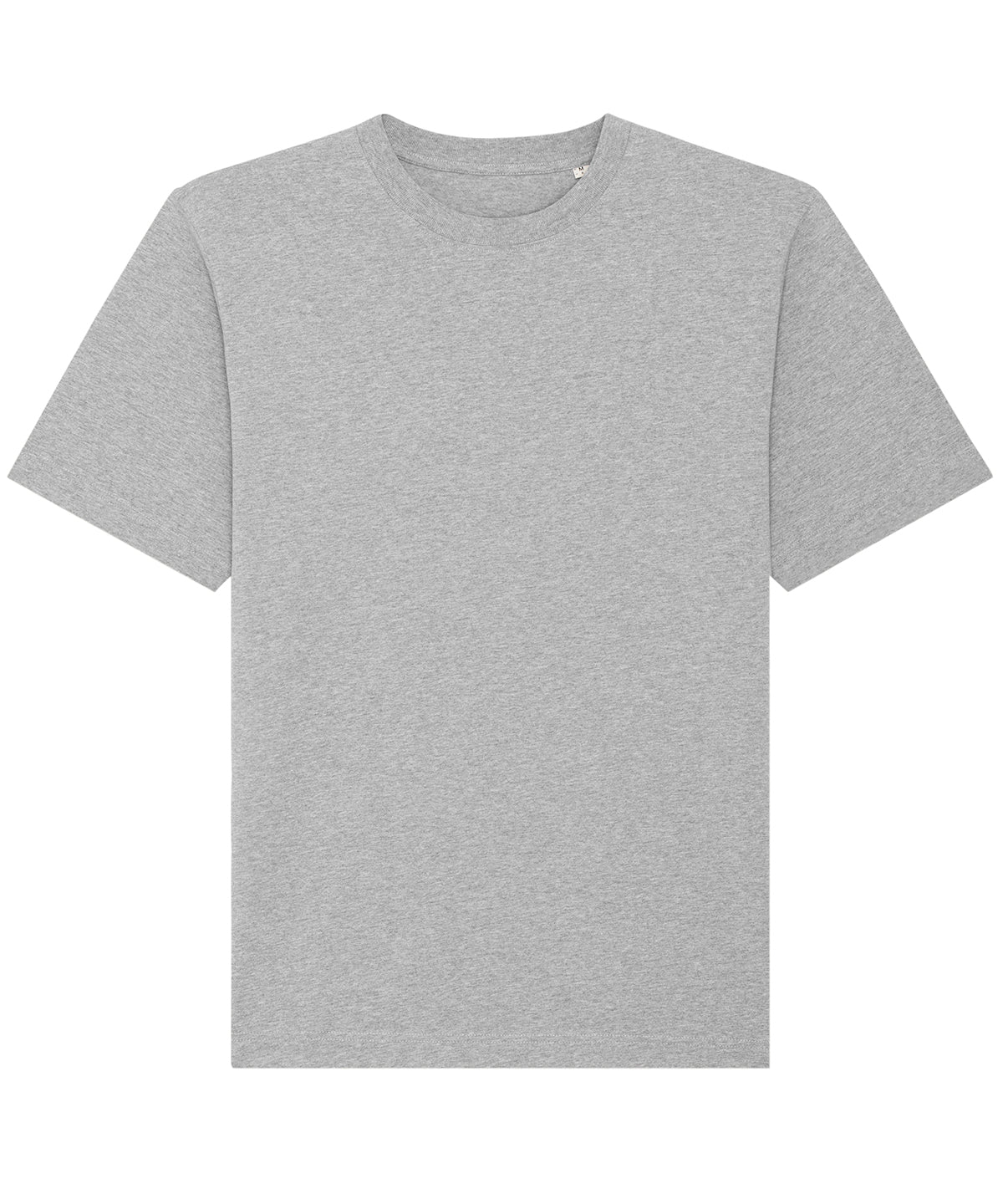 Tryck din logga på T-shirts från Stanley/Stella - Anpassa Freestyler Avslappnad Tung T-shirt – Unisex i färgen Ljunggrå för företag, föreningar och privatpersoner