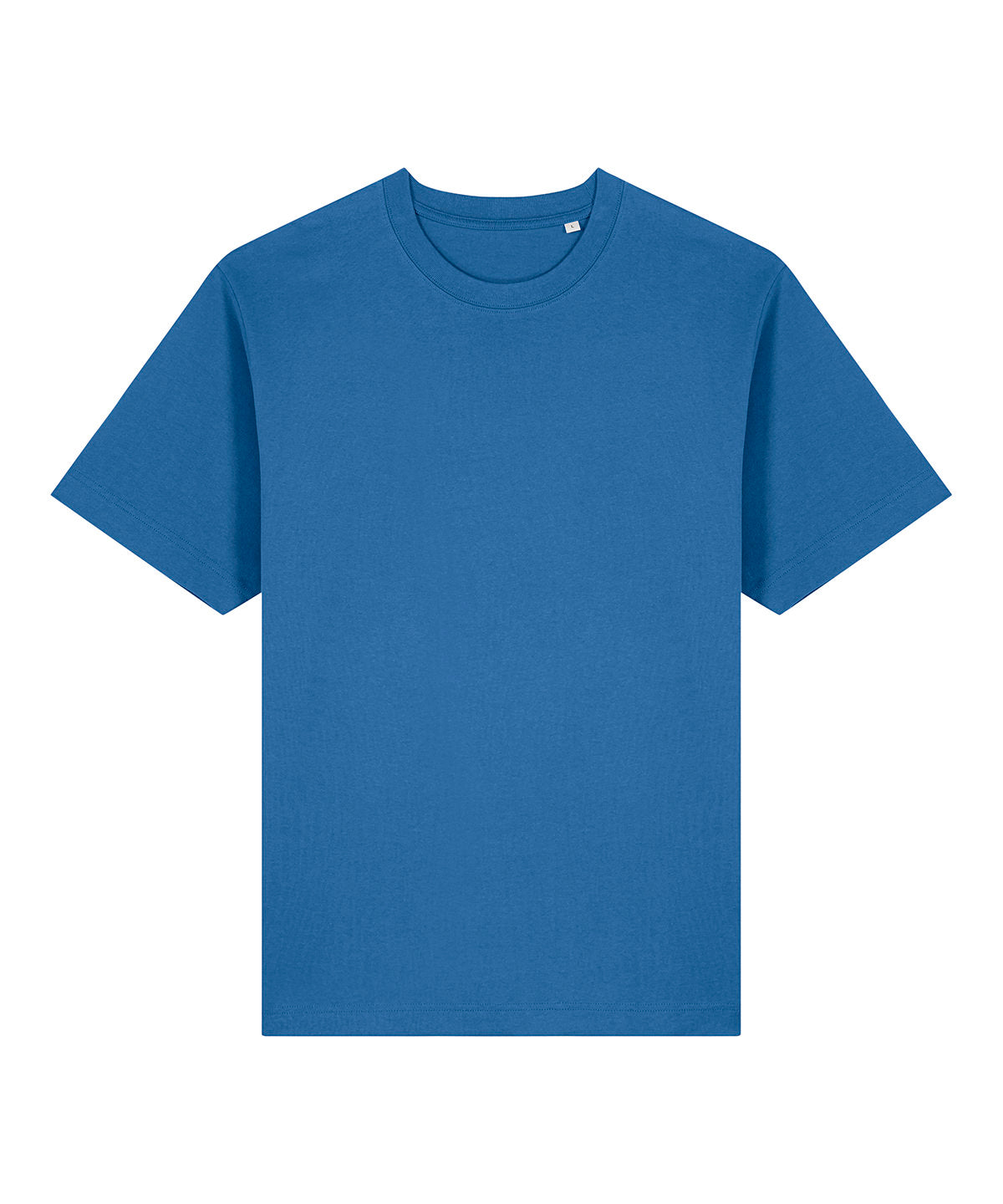 Tryck din logga på T-shirts från Stanley/Stella - Anpassa Freestyler Avslappnad Tung T-shirt – Unisex i färgen Mörkblå för företag, föreningar och privatpersoner