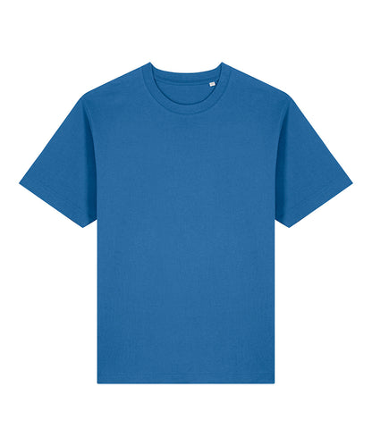 Tryck din logga på T-shirts från Stanley/Stella - Anpassa Freestyler Avslappnad Tung T-shirt – Unisex i färgen Mörkblå för företag, föreningar och privatpersoner