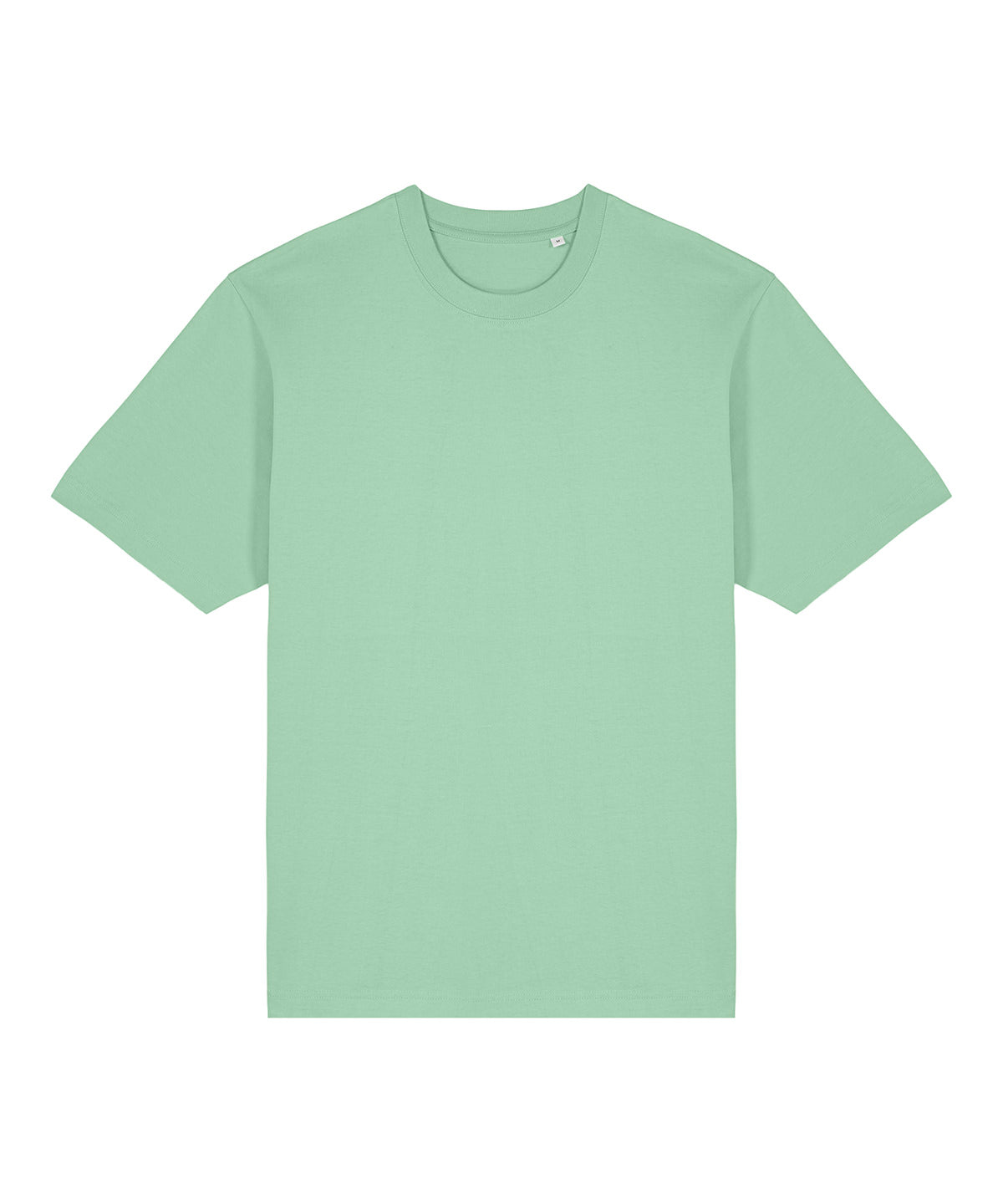 Tryck din logga på T-shirts från Stanley/Stella - Anpassa Freestyler Avslappnad Tung T-shirt – Unisex i färgen Mint för företag, föreningar och privatpersoner