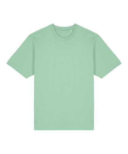 Tryck din logga på T-shirts från Stanley/Stella - Anpassa Freestyler Avslappnad Tung T-shirt – Unisex i färgen Mint för företag, föreningar och privatpersoner