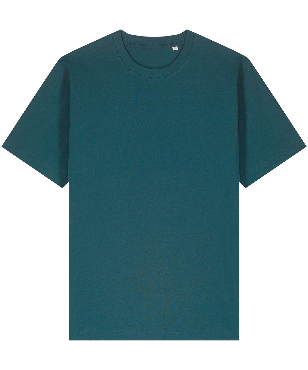 Tryck din logga på T-shirts från Stanley/Stella - Anpassa Freestyler Avslappnad Tung T-shirt – Unisex i färgen Teal för företag, föreningar och privatpersoner
