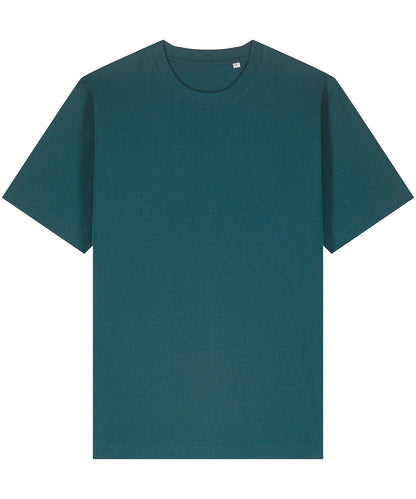Tryck din logga på T-shirts från Stanley/Stella - Anpassa Freestyler Avslappnad Tung T-shirt – Unisex i färgen Teal för företag, föreningar och privatpersoner