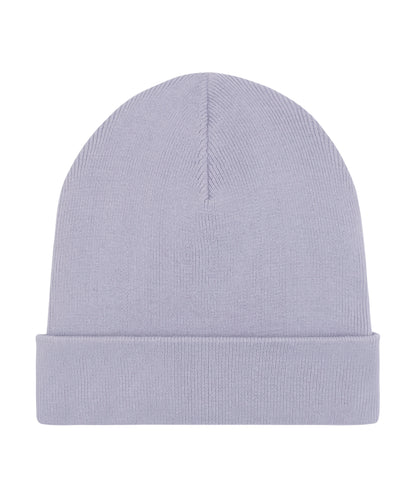 Tryck din logga på Mössor från Stanley/Stella - Anpassa Ribbad mössa i unisex-passform i färgen Ljus lila One Size för företag, föreningar och privatpersoner