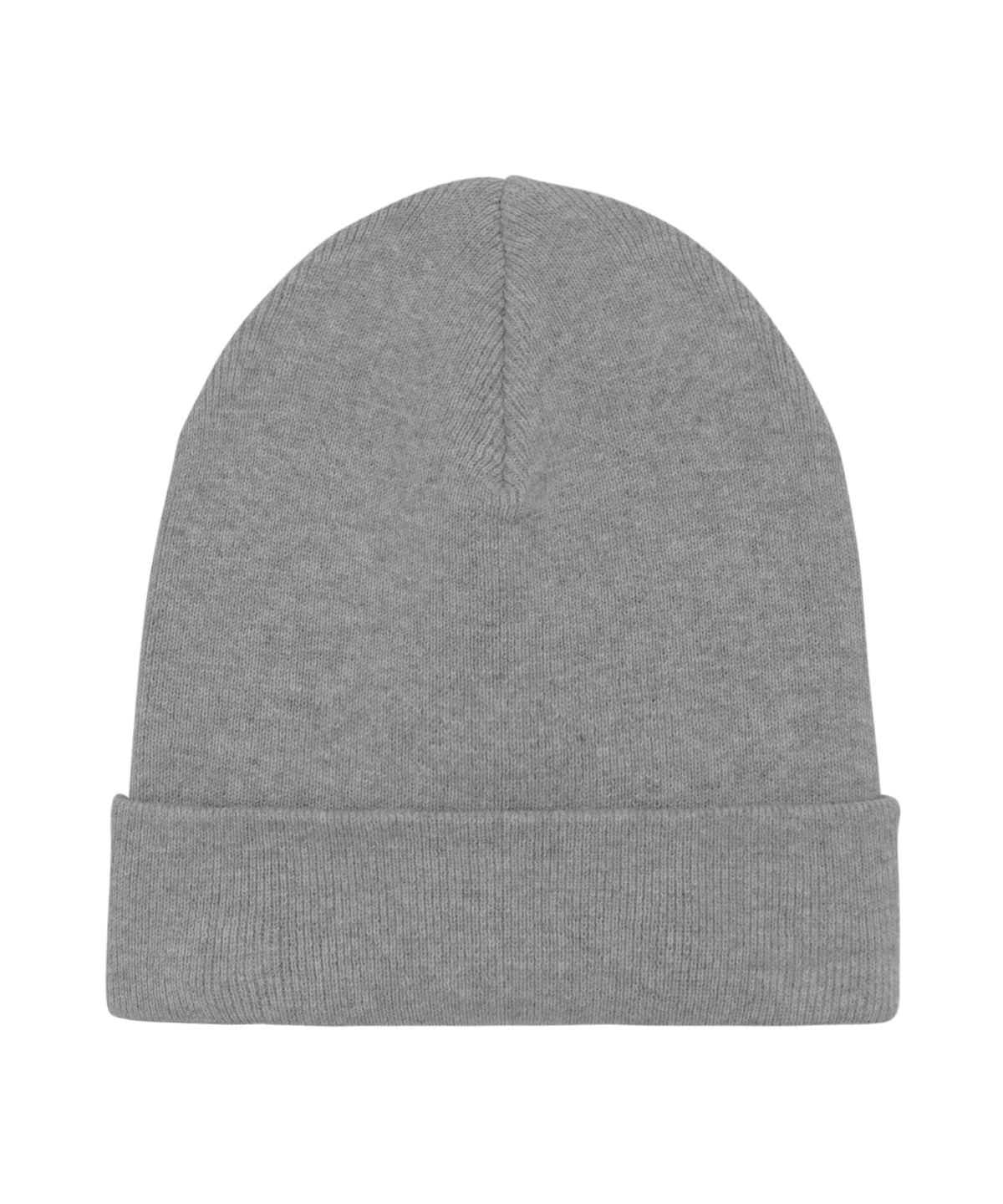 Tryck din logga på Mössor från Stanley/Stella - Anpassa Ribbad mössa i unisex-passform i färgen Ljunggrå One Size för företag, föreningar och privatpersoner