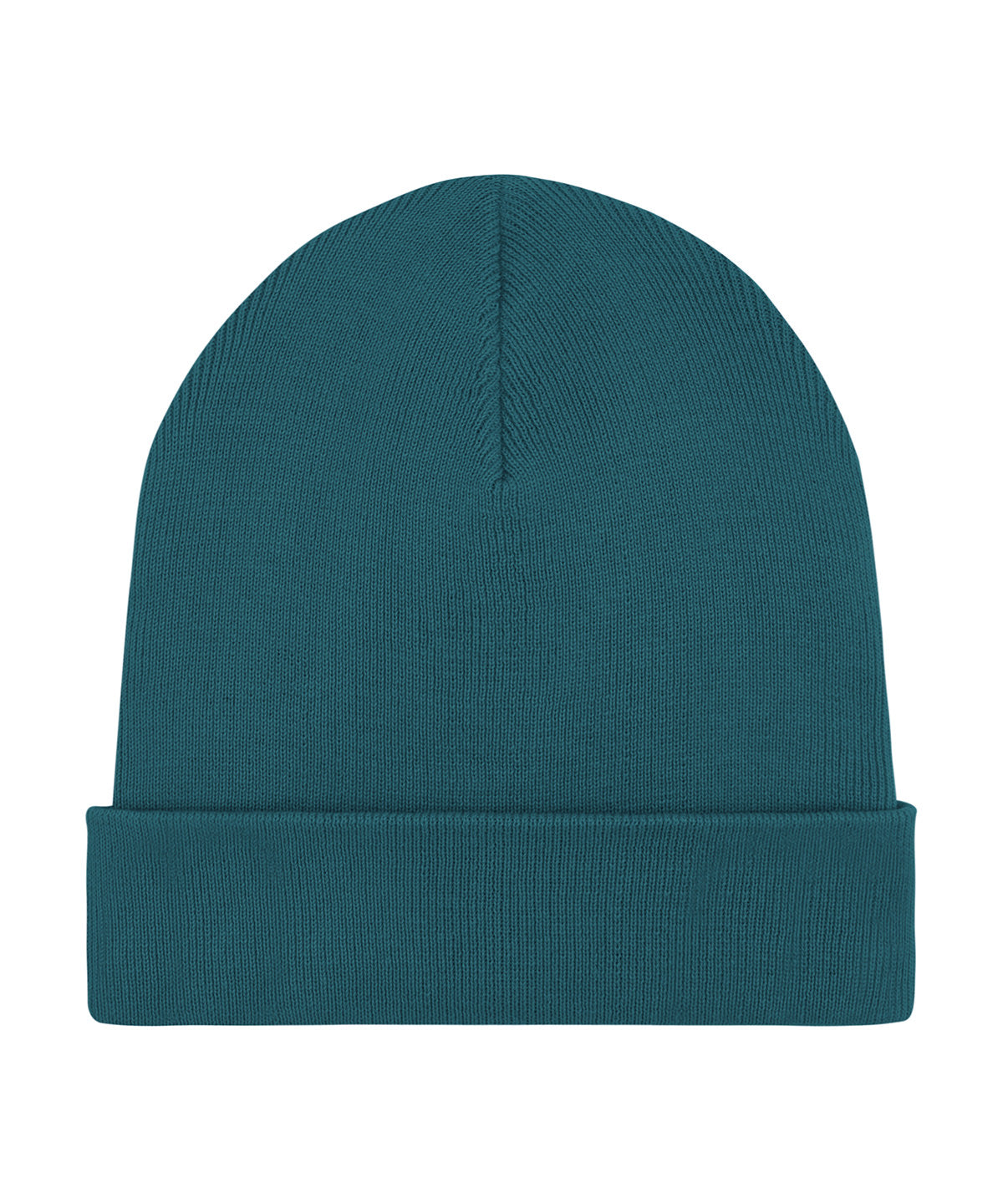 Tryck din logga på Mössor från Stanley/Stella - Anpassa Ribbad mössa i unisex-passform i färgen Teal One Size för företag, föreningar och privatpersoner
