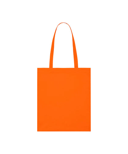 Tryck din logga på Väskor från Stanley/Stella - Anpassa Lightweight Cotton Tote i färgen Mellan Orange One Size för företag, föreningar och privatpersoner