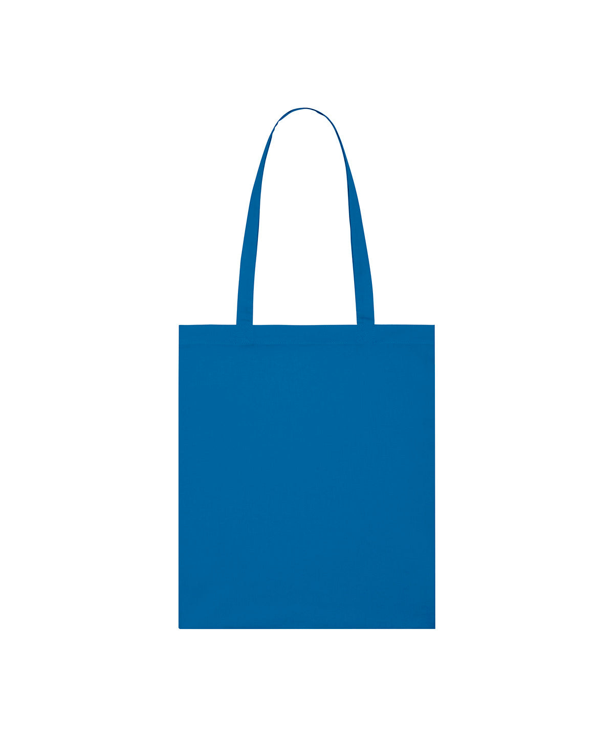 Tryck din logga på Väskor från Stanley/Stella - Anpassa Lightweight Cotton Tote i färgen Royal One Size för företag, föreningar och privatpersoner