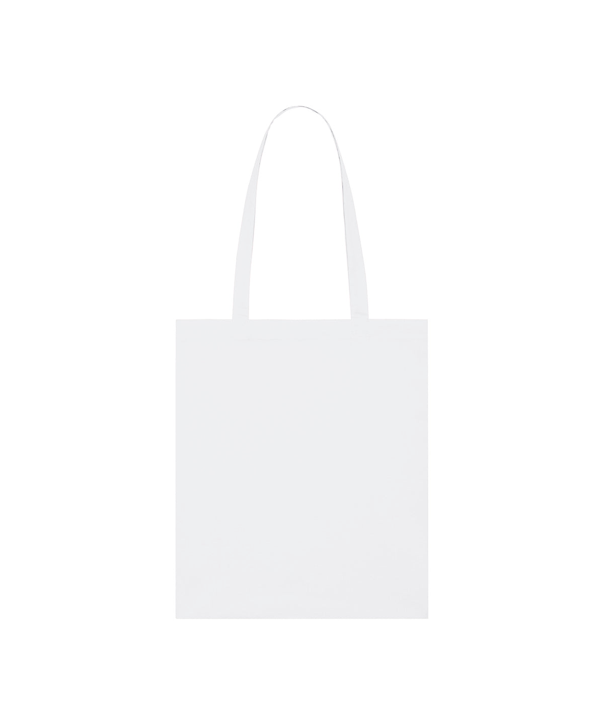 Tryck din logga på Väskor från Stanley/Stella - Anpassa Lightweight Cotton Tote i färgen Vit One Size för företag, föreningar och privatpersoner