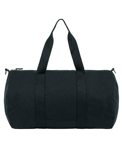 Tryck din logga på Väskor från Stanley/Stella - Anpassa Dufflebag med kanvastyg i färgen Svart One Size för företag, föreningar och privatpersoner