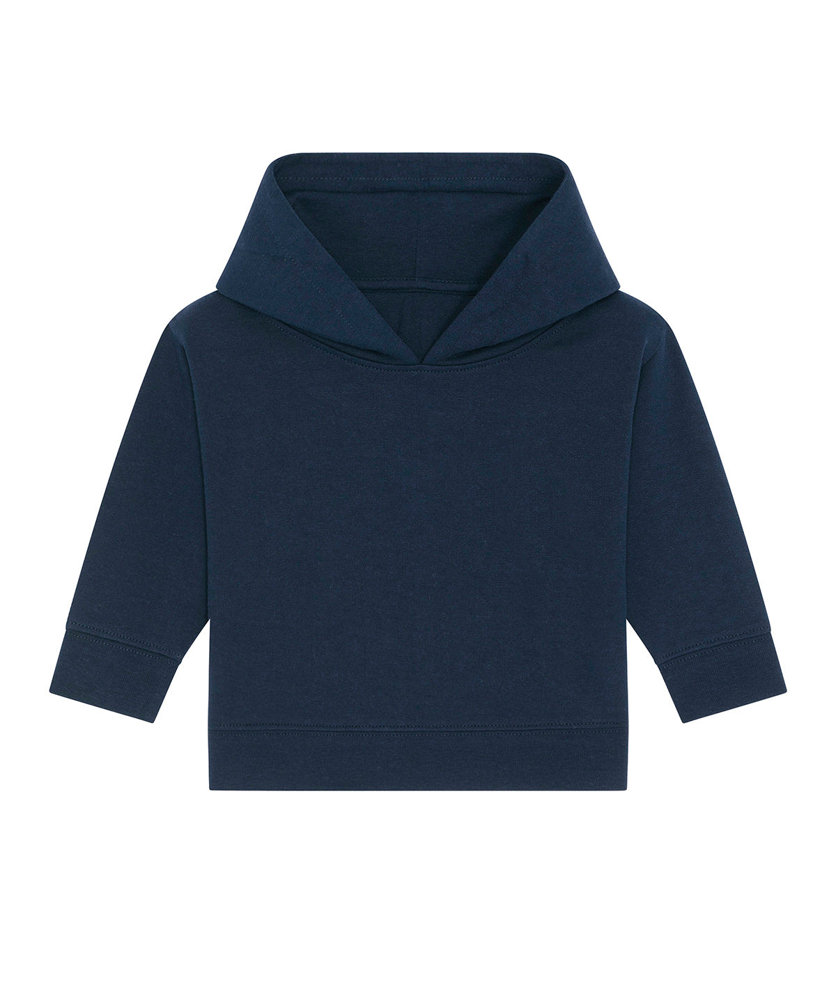 Tryck din logga på Hoodies från Stanley/Stella - Anpassa Stanley Stella - Baby Cruiser Sweatshirt/Hoodie i färgen Marinblå för företag, föreningar och privatpersoner