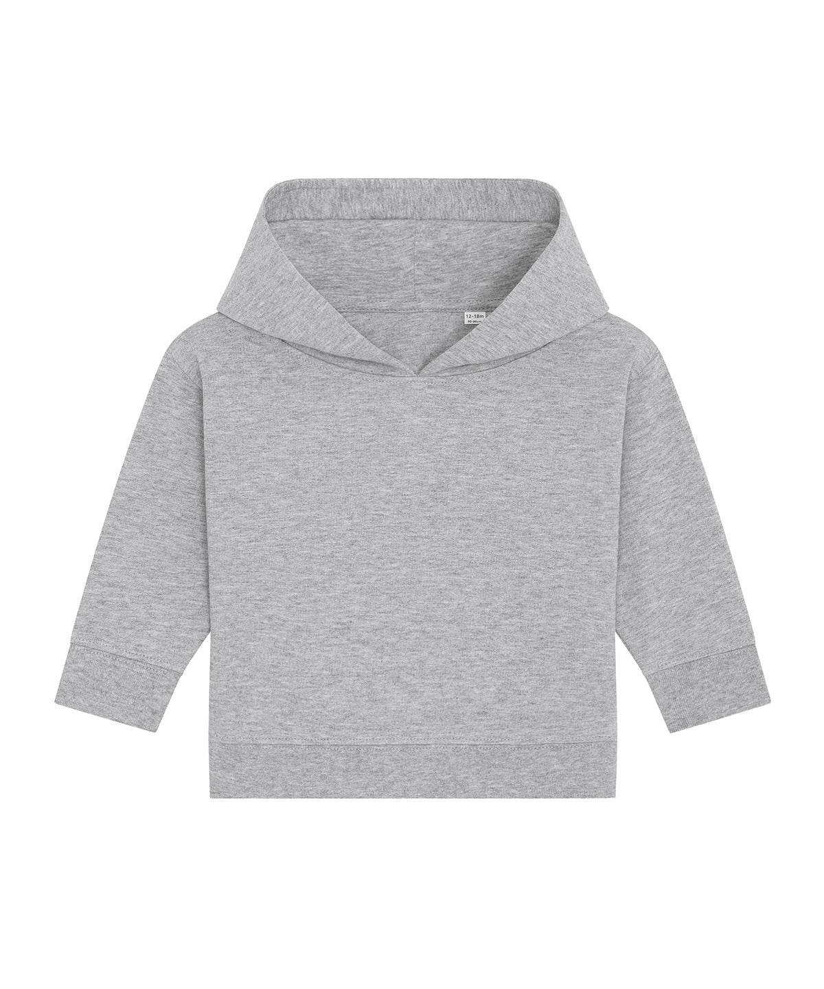 Tryck din logga på Hoodies från Stanley/Stella - Anpassa Stanley Stella - Baby Cruiser Sweatshirt/Hoodie i färgen Ljunggrå för företag, föreningar och privatpersoner