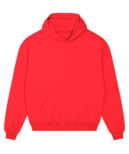 Tryck din logga på Hoodies från Stanley/Stella - Anpassa Stanley Stella - Unisex Cooper Dry Hoodie Sweatshirt i färgen Mellan röd för företag, föreningar och privatpersoner