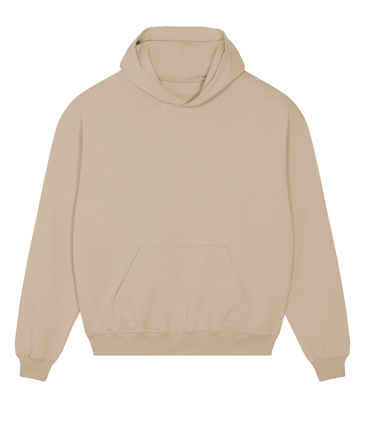 Tryck din logga på Hoodies från Stanley/Stella - Anpassa Stanley Stella - Unisex Cooper Dry Hoodie Sweatshirt i färgen Ljusbrun för företag, föreningar och privatpersoner
