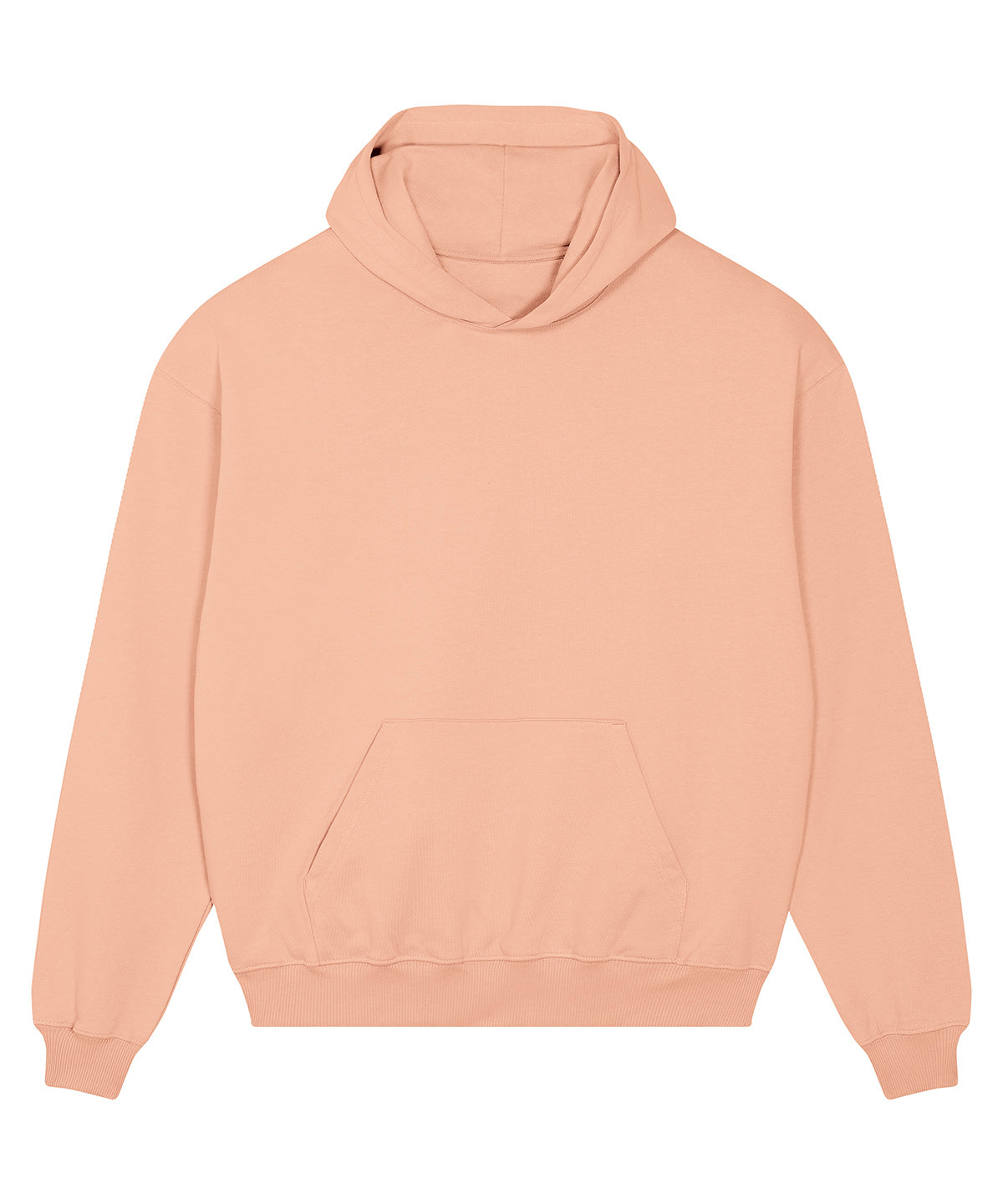 Tryck din logga på Hoodies från Stanley/Stella - Anpassa Stanley Stella - Unisex Cooper Dry Hoodie Sweatshirt i färgen Ljus orange för företag, föreningar och privatpersoner